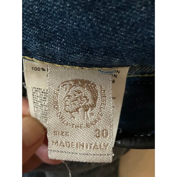 Diesel Industry BEBEL Cotton Denim division Blue Italian Mens Jeans W 30 L 34 - Picture 15 of 16